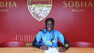 Michelle Agyemang signs professional contract